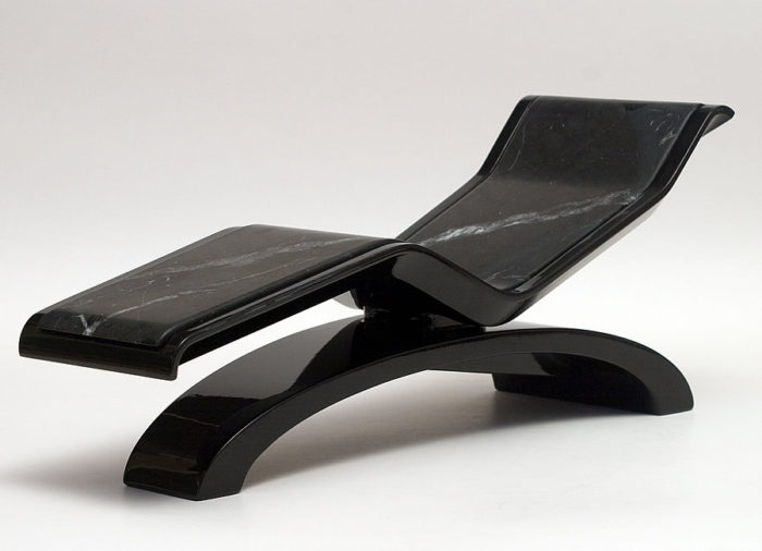 Diva Classico Black Marble - Infrared Heated Lounge Chairs